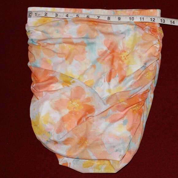 2 for $10 Multi-Colored Ruched Bodycon Mini Skirt X Small - Picture 5 of 7